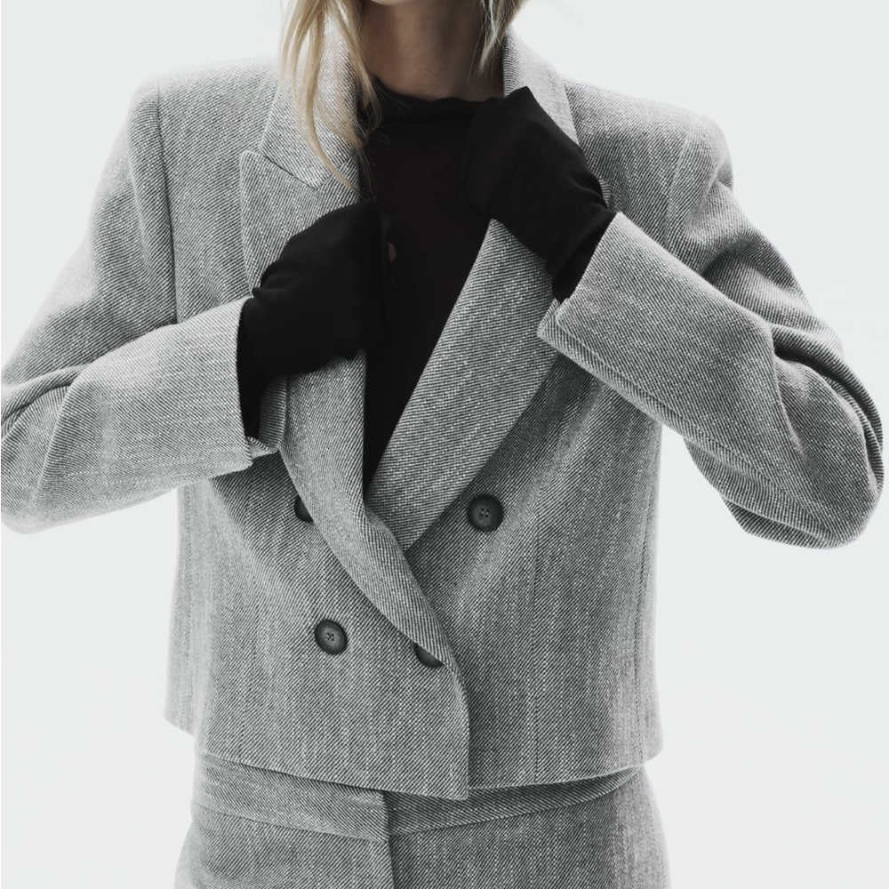 zara NTW cropped jacket